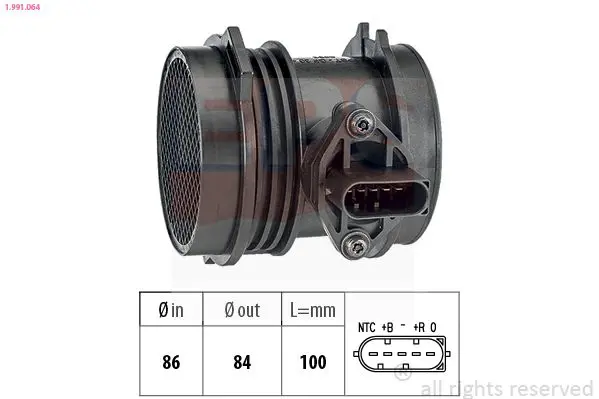 Handler.Part Air mass sensor EPS 1991064 1