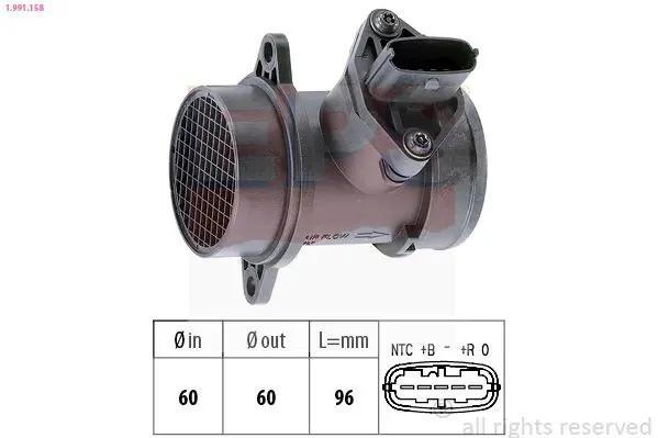 Handler.Part Air mass sensor EPS 1991158 1