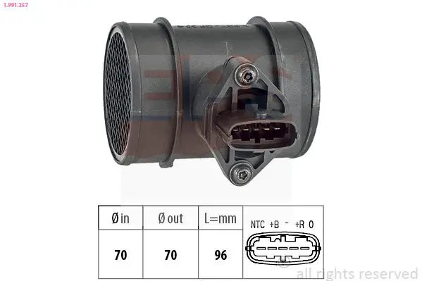 Handler.Part Air mass sensor EPS 1991257 1