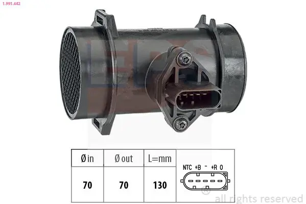 Handler.Part Air mass sensor EPS 1991442 1