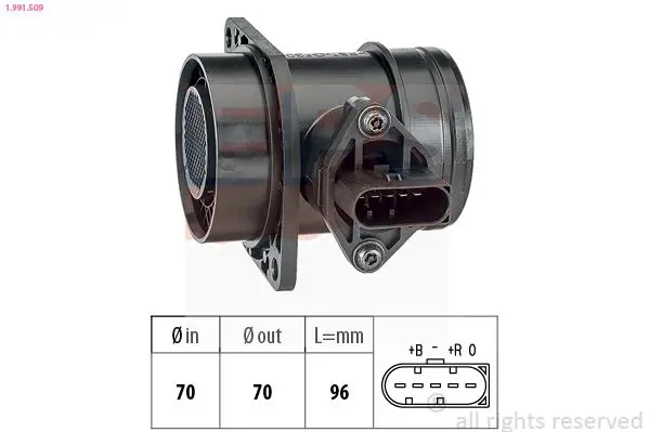 Handler.Part Air mass sensor EPS 1991509 1