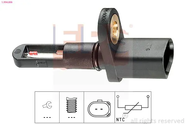 Handler.Part Sender unit, intake air temperature EPS 1994006 1