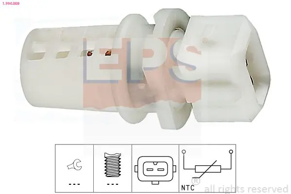 Handler.Part Sender unit, intake air temperature EPS 1994009 1