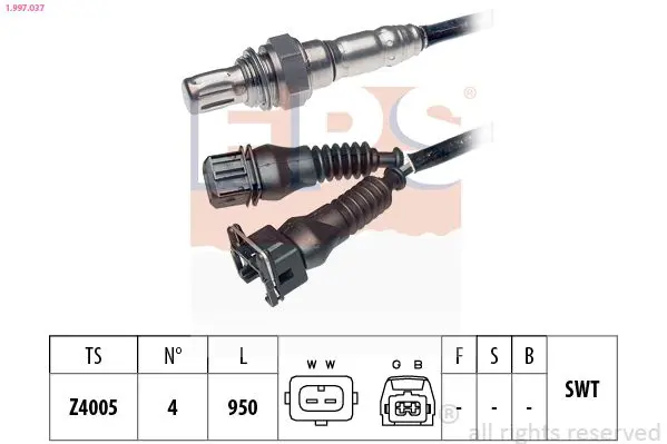 Handler.Part Lambda sensor EPS 1997037 1