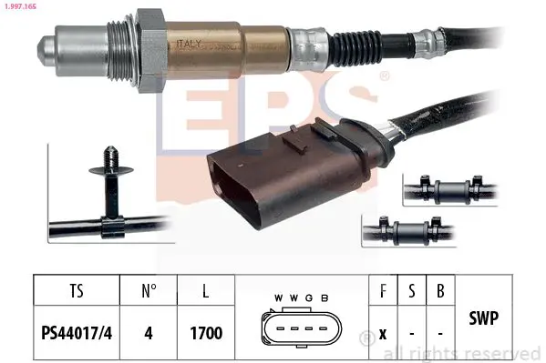 Handler.Part Lambda sensor EPS 1997165 1