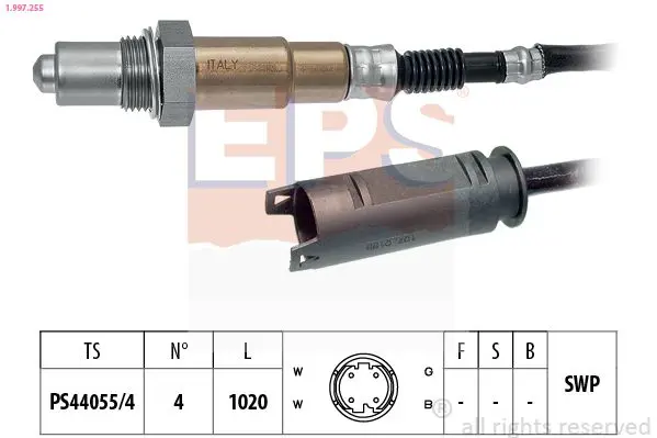 Handler.Part Lambda sensor EPS 1997255 1