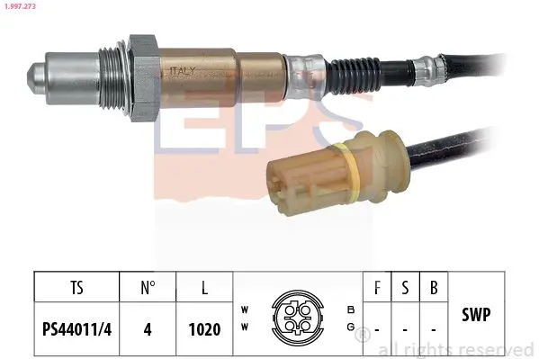 Handler.Part Lambda sensor EPS 1997273 1