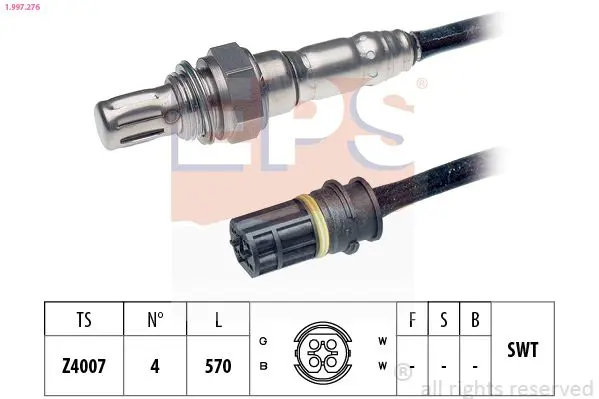 Handler.Part Lambda sensor EPS 1997276 1