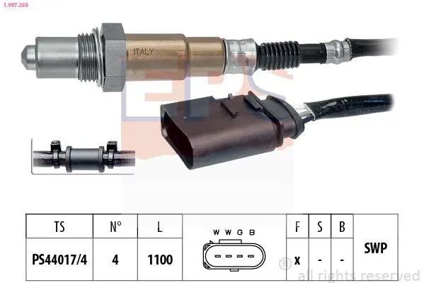 Handler.Part Lambda sensor EPS 1997356 1