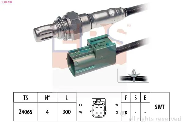 Handler.Part Lambda sensor EPS 1997592 1