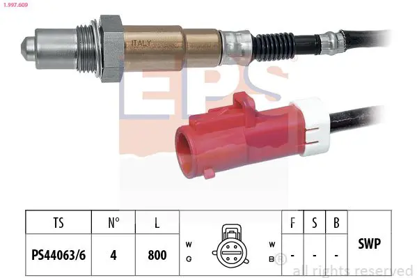 Handler.Part Lambda sensor EPS 1997609 1