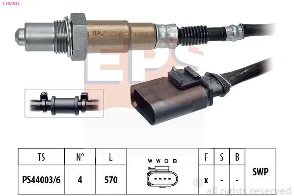 Handler.Part Lambda sensor EPS 1997932 1