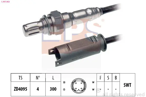 Handler.Part Lambda sensor EPS 1997963 1