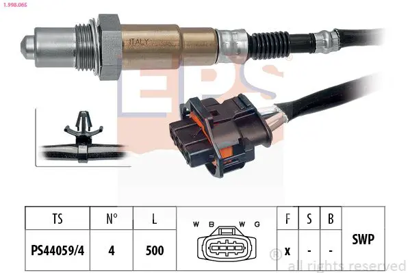 Handler.Part Lambda sensor EPS 1998065 1