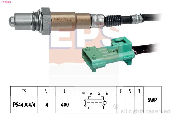 Handler.Part Lambda sensor EPS 1998068 1