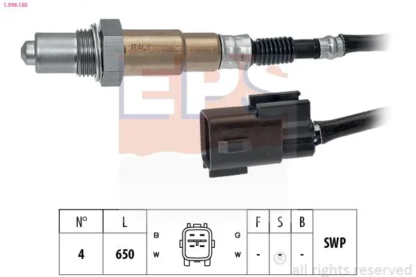 Handler.Part Lambda sensor EPS 1998185 1