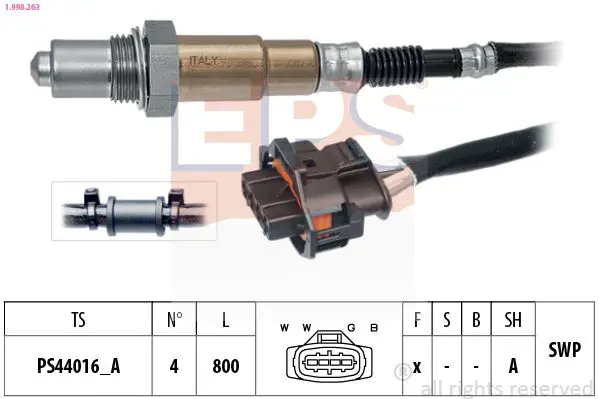 Handler.Part Lambda sensor EPS 1998263 1