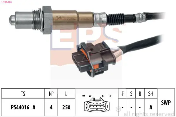 Handler.Part Lambda sensor EPS 1998265 1