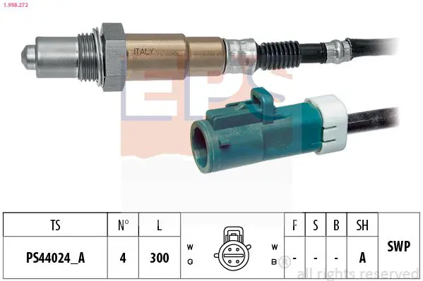 Handler.Part Lambda sensor EPS 1998272 1