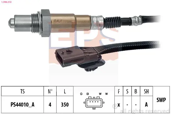 Handler.Part Lambda sensor EPS 1998310 1