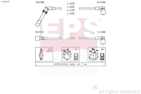 Handler.Part Ignition cable kit EPS 1499199 1