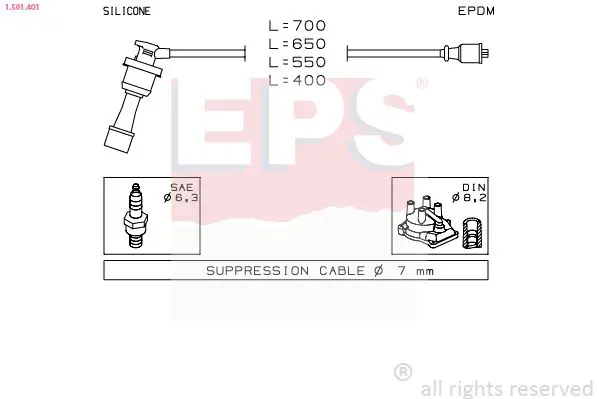 Handler.Part Ignition cable kit EPS 1501401 1