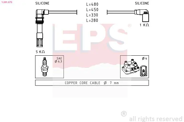 Handler.Part Ignition cable kit EPS 1501575 1