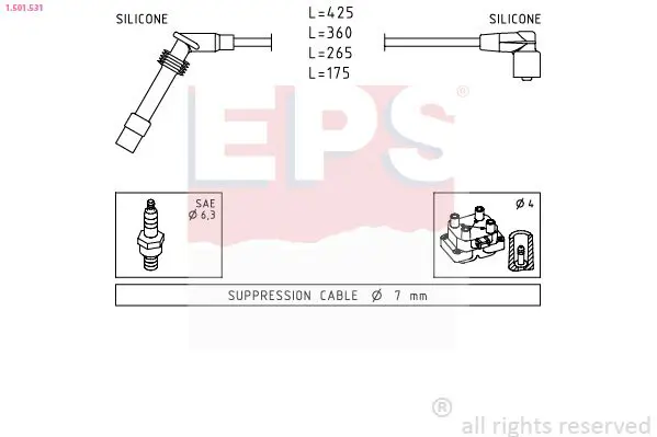 Handler.Part Ignition cable kit EPS 1501531 1