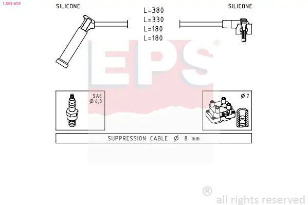 Handler.Part Ignition cable kit EPS 1501619 1