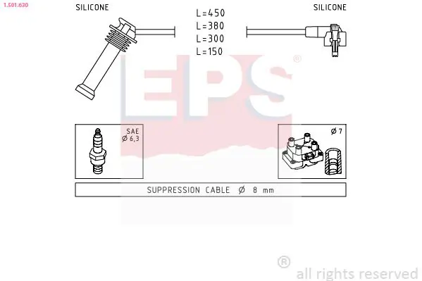 Handler.Part Ignition cable kit EPS 1501630 1