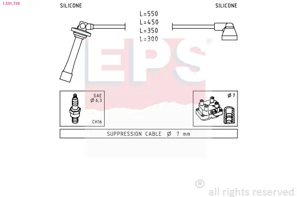 Handler.Part Ignition cable kit EPS 1501739 1