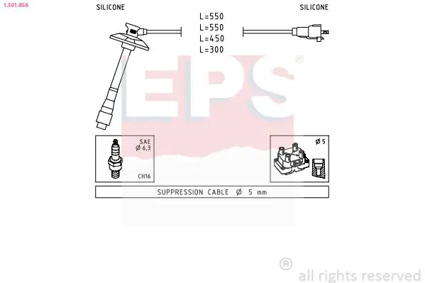 Handler.Part Ignition cable kit EPS 1501856 1