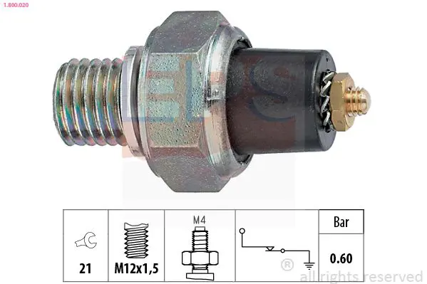 Handler.Part Oil pressure switch EPS 1800020 1