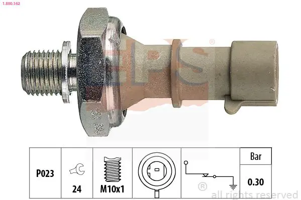 Handler.Part Oil pressure switch EPS 1800162 1