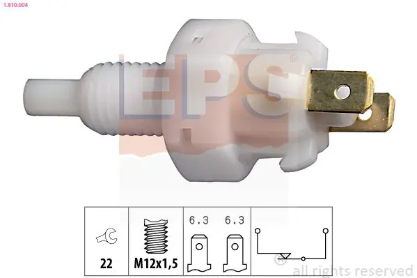 Handler.Part Brake light switch EPS 1810004 1