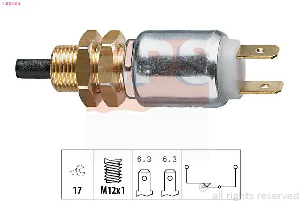 Handler.Part Brake light switch EPS 1810014 1