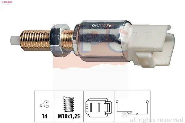 Handler.Part Brake light switch EPS 1810062 1