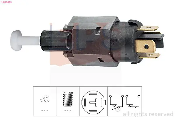 Handler.Part Switch, clutch control (cruise control) EPS 1810065 1