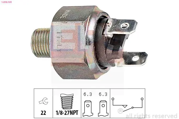 Handler.Part Brake light switch EPS 1810101 1