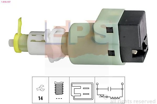 Handler.Part Brake light switch EPS 1810107 1