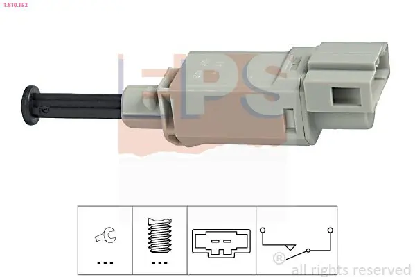 Handler.Part Switch, clutch control (cruise control) EPS 1810152 1