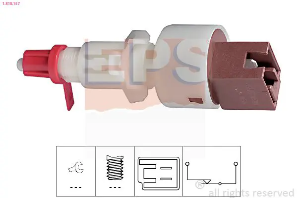 Handler.Part Switch, clutch control (cruise control) EPS 1810157 1