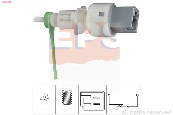 Handler.Part Switch, clutch control (cruise control) EPS 1810159 1