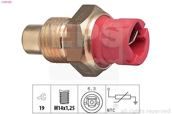 Handler.Part Sensor, coolant temperature EPS 1830084 1