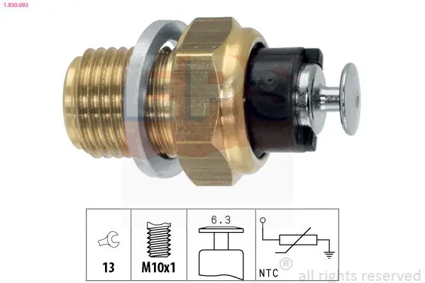 Handler.Part Sensor, oil temperature EPS 1830093 1