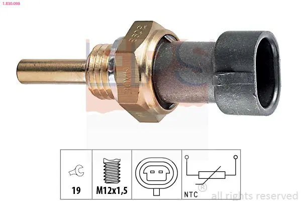 Handler.Part Sensor, oil temperature EPS 1830098 1