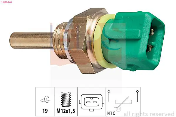 Handler.Part Sensor, coolant temperature EPS 1830148 1