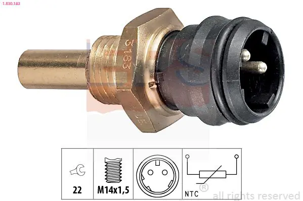 Handler.Part Sensor, coolant temperature EPS 1830183 1