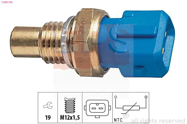 Handler.Part Sensor, coolant temperature EPS 1830194 1