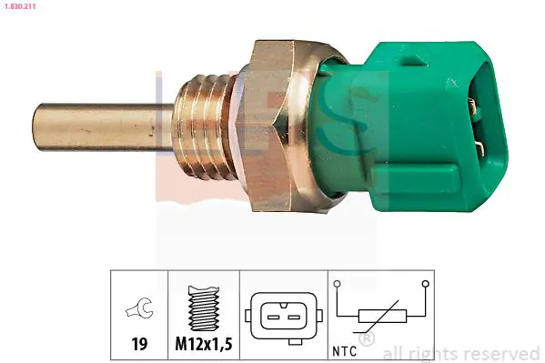 Handler.Part Sensor, coolant temperature EPS 1830211 1